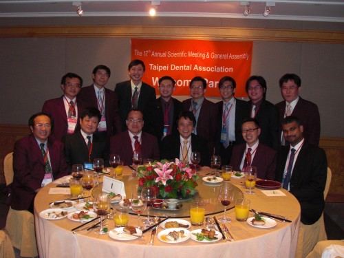 2009-3-28 出席台北市牙醫師公會年會