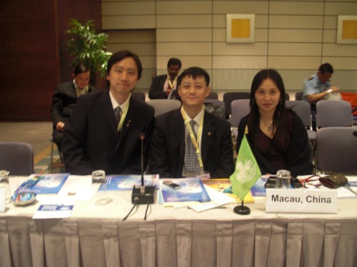2009-5-8 出席香港第31屆亞太牙科聯盟年會(APDC)